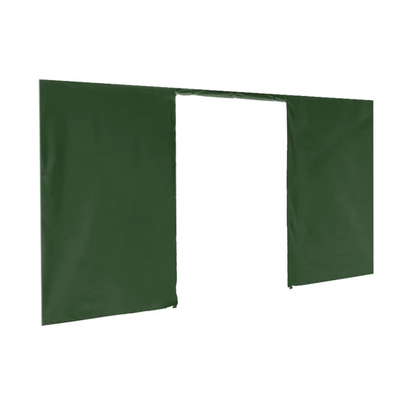 Seitenwand mit Türe, 4.5m, grün Seitenwand mit Türe, 4.5m, grün