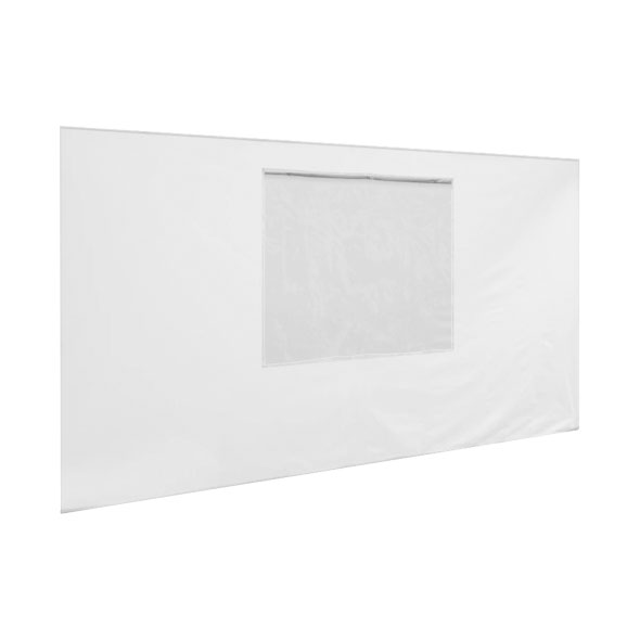 Seitenwand mit Fenster, 4.5m, weiss Seitenwand mit Fenster, 4.5m, weiss