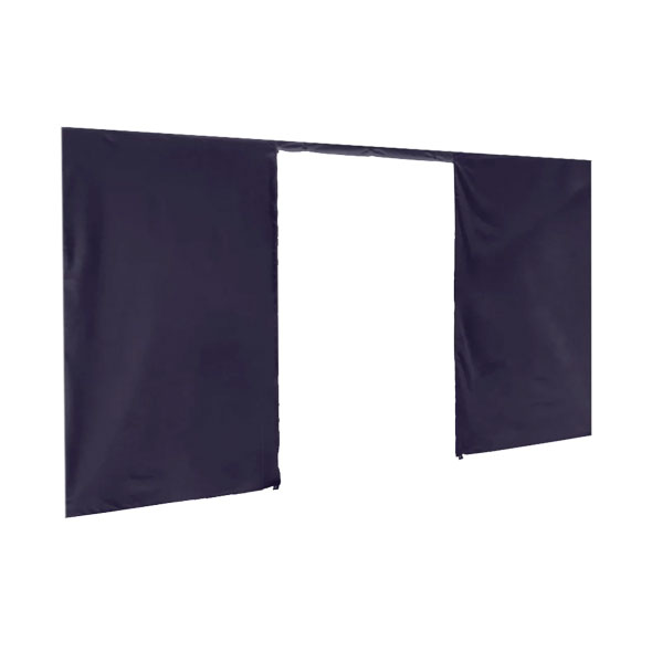 Seitenwand mit Türe, 4.5m, blau Seitenwand mit Türe, 4.5m, blau