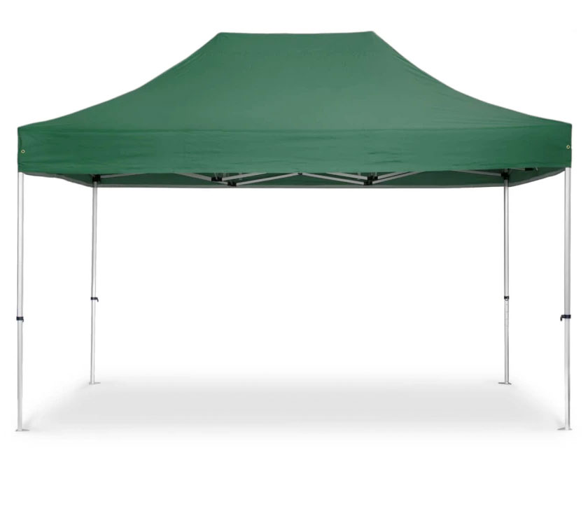 Profi Faltpavillon 3 x 4.5m, grün