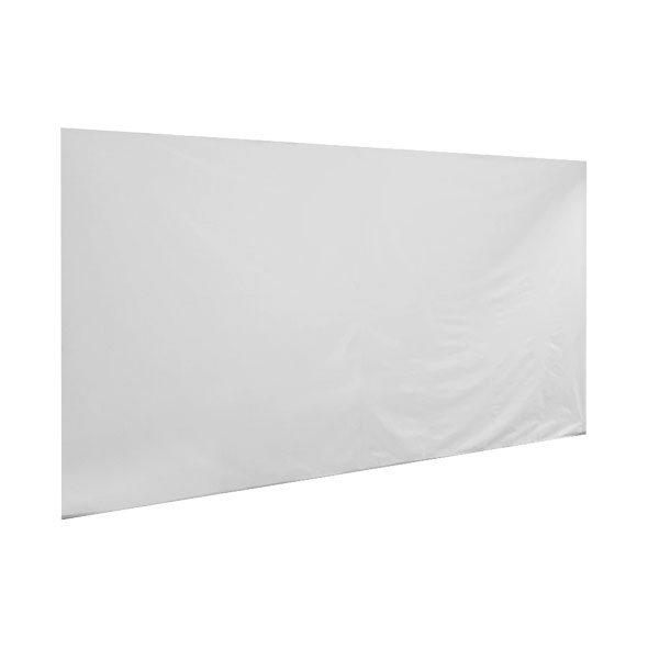 Seitenwand geschlossen, 4.5m, weiss Seitenwand geschlossen, 4.5m, weiss