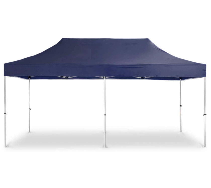 Profi Faltpavillon 3 x 6m, blau