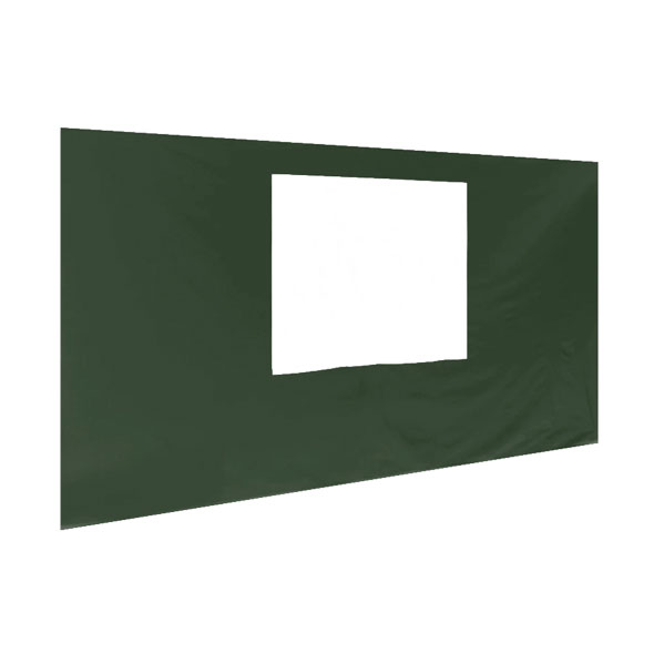 Seitenwand mit Fenster, 4.5m, grün Seitenwand mit Fenster, 4.5m, grün